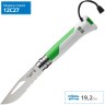 Нож OPINEL FLUO GREEN зеленый №8 002319 Нож OPINEL FLUO GREEN зеленый №8 002319